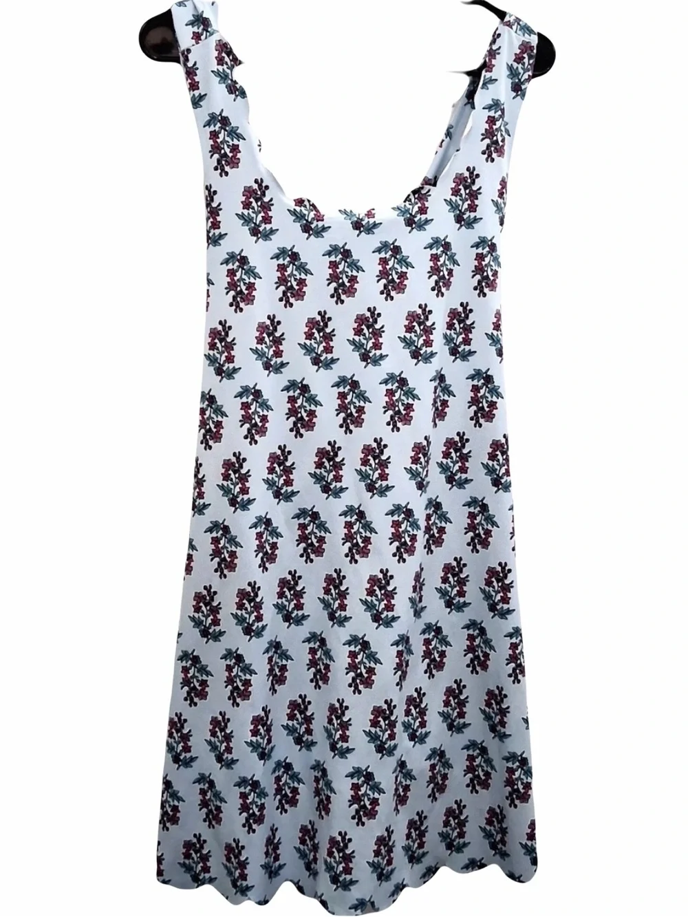 EUC J. Crew XL XXL 14 16 Scoop-Neck Scallop Tennis Dress Golf Skort Romper
